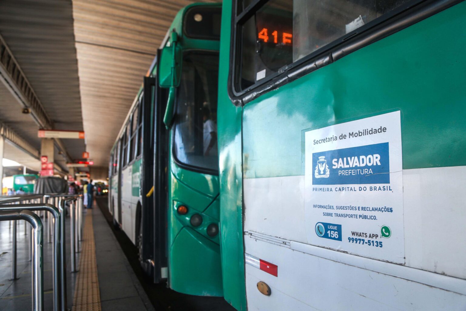 ônibus salvador verde