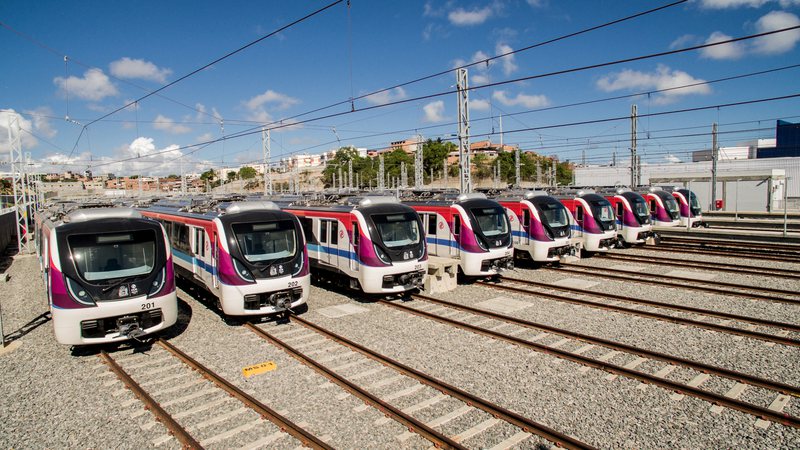 trens do metrô