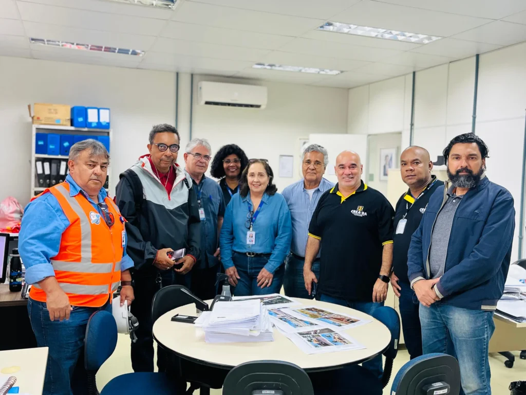 CTB recebe conselheiros do CREA-BA