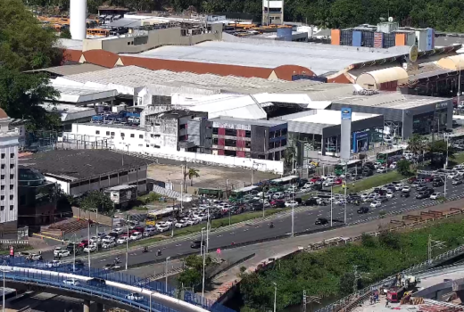 Manifestação na via marginal avenida acm