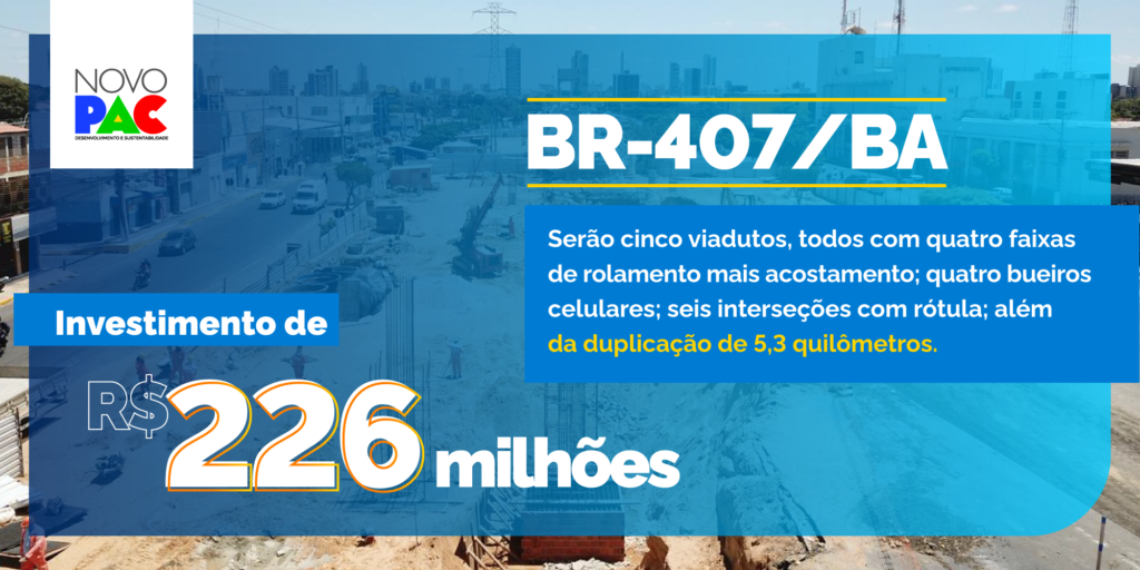 Obras Travessia Urbana de Juazeiro