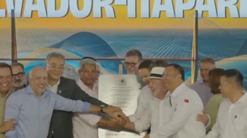 obras Ponte Salvador-Itaparica