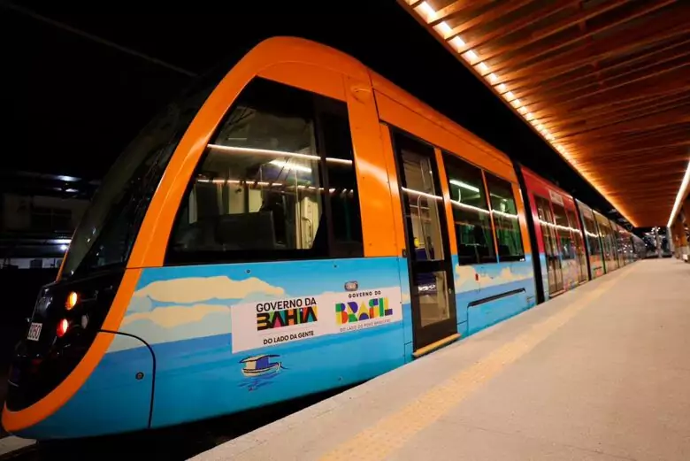 obras do vlt em salvador bahia